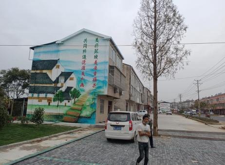 叶县墙绘的制作流程