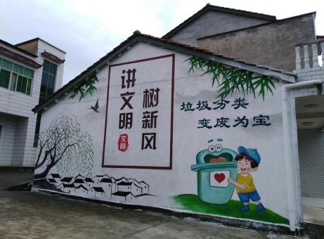 叶县墙绘是现在流行的墙体广告