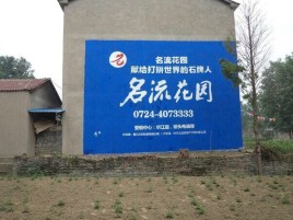 叶县墙体广告在乡镇、农村市场的媒体优势