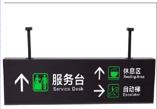 叶县吊牌灯箱制作流程。