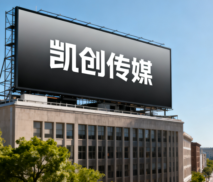 叶县户外广告牌的设计与制作