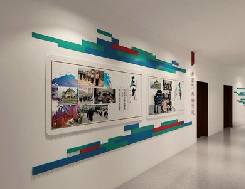 叶县企业文化墙用什么材料好？