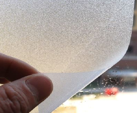 叶县玻璃门外面粘广告用什么材料好？