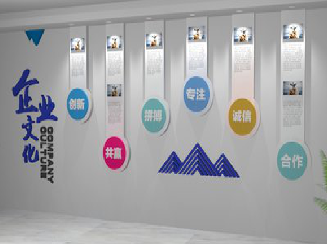 叶县企业文化墙需要传递什么办公文化？