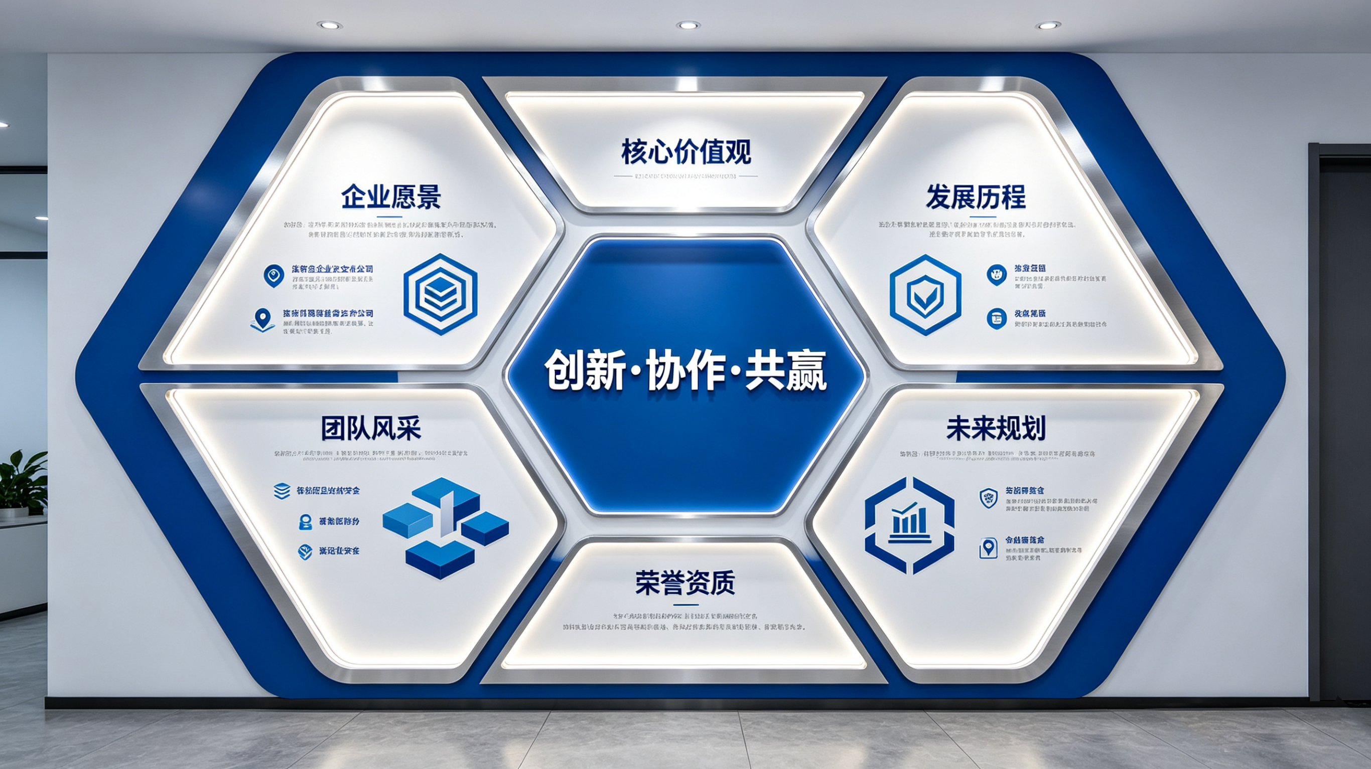 叶县企业文化墙六边形避坑指南（新手常犯5个错误）